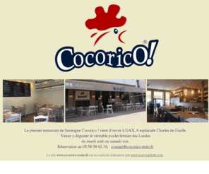 pouletdeslandes.com: Cocorico resto, le restaurant consacré au poulet de qualité fermière
restaurant poulet fermier, cuisine poulet