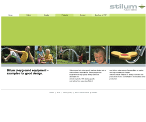 stilum.info: www.stilum.de – Playground Equipment & Public Design
stilum – playground equipment and public design.