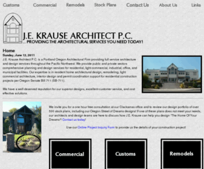 jekrause.com: Welcome To JE Krause Architect PC: Portland Oregon Architect And Design Firm
JE Krause Architect PC: Portland Oregon Architect And Design Firm