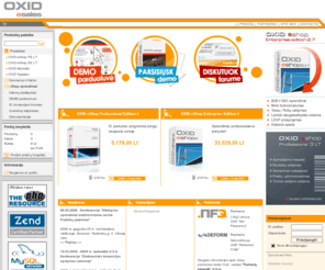 oxid-esales.lt: OXID esales - Elektroninė komercija Lietuvoje !
