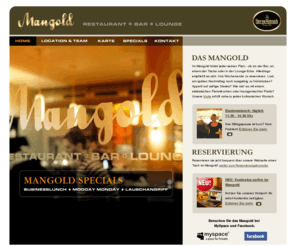 mangold.tv: Mangold | Restaurant * Bar * Lounge
Mangold | Restaurant * Bar * Lounge in Düsseldorf