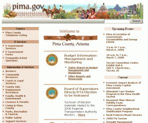 pima.gov: Pima.gov: Portal page for Pima County, AZLinks to ...