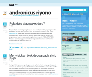 riyono.net: Andronicus Riyono
