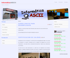 informaticaascii.es: Noticias
Informática ASCII