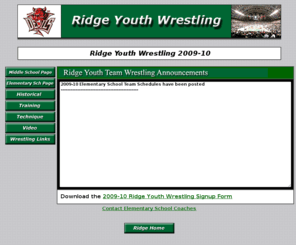 ridgeyouthwrestling.com: Ridge Youth Wrestling Teams
Ridge Wrestling, Basking Ridge, NJ