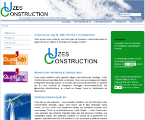 uzesconstruction.com: Accueil
Le site Web de la SAS Uzès Construction