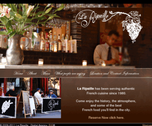laripailleny.com: La Ripaille Home
La Ripaille, French Restaurant