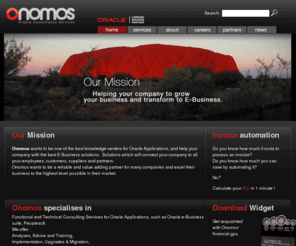 onomos.com: ONOMOS Oracle Consulting
Oracle Consulting