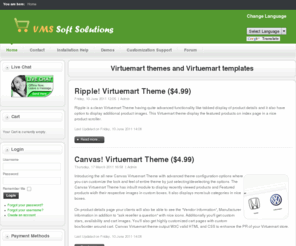 virtuemarts.com: Premium and Free Virtuemart Themes
We provide free virtuemart themes and custom virtuemart templates.