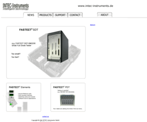 intec-instruments.com: INTEC-Instruments GmbH
INTEC-Instruments is a supplier of test systems and test components for electronic devices and modules. Offering a various spectrum of source-measure units, switching cards and module and a long lasting experience in developing testers we create customized solutions even for high current or high voltage tester.