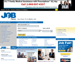 oklahomacityjobnews.com: Oklahoma City Jobs - Search Hundreds of local jobs in Oklahoma City, Oklahoma
Oklahoma City Jobs. Search jobs in Oklahoma City Oklahoma. JobNewsUSA.com provides the best Greater Oklahoma City job resources. Find employers and jobs in Oklahoma City Oklahoma from OklahomaCity.JobNewsUSA.com.