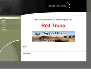 red-troop.co.uk: stop's jihad on contact - Home
Red Troop - Stop's Jihad at Contact