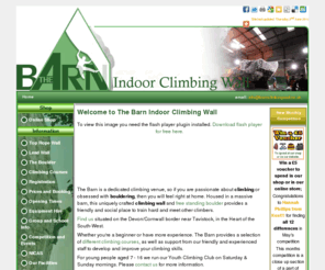 barnclimbingwall.co.uk: The Barn Climbing Centre - Indoor Climbing Wall
The Barn Indoor Climbing Wall is simply a dedicated climbing venue, so if you are passionate about climbing, obsessed with bouldering! Then youll feel right at home. Housed in a massive barn, this uniquely crafted wall and free standing boulder provides a friendly and social place to train hard and meet other climbers.