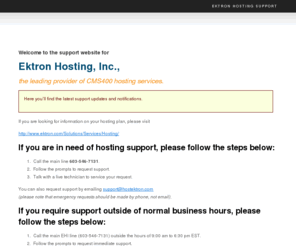 ektronhostingsupport.com: - Ektron Hosting Support
