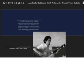 bulentatalar.com: Bülent Atalar Kişisel Web Sitesi
Bülent Atalar Gitar Dersi