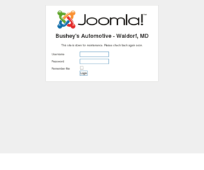 busheysautomotive.com: Welcome to the Frontpage
Bushey's Automotive, Waldorf Maryland auto repair services.