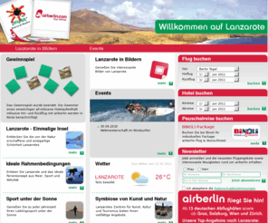 erlebelanzarote.com: Airlebe Lanzarote - Flug mit airberlin buchen :: Startseite
Interwall