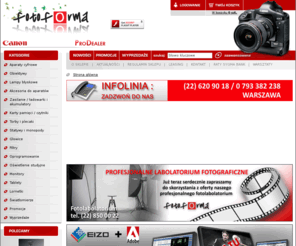 fotoforma.pl: fotoforma.pl - Twój autoryzowany partner firmy Canon
Sklep internetowy Fotoforma - producent epro.com.pl