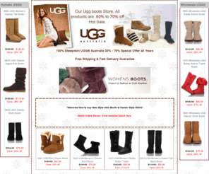 uggs-outlets-stores.org: UGGs Outlet Stores ® Free Shipping & 100% Sheepskin UGGS Outlet
Go to UGGS Outlet Stores for genuine UGG Boots Free Shipping. Hotsale for UGG Bailey Button 5803, UGG Classic Short 5825, UGG Classic Tall 5815.