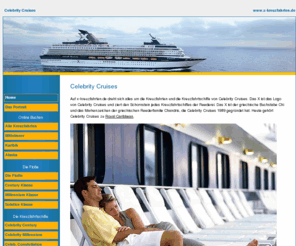 x-kreuzfahrten.de: Celebrity Cruises
Auf x-kreuzfahrten.de dreht sich alles um die Kreuzfahrten und die Kreuzfahrtschiffe von Celebrity Cruises. Das X ist das Logo von Celebrity Cruises.