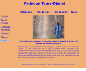 fadnountours-desert.com: Fadnoun Tours-Djanet Accueil
