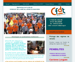 metaux67.com: Syndicat de la métallurgie du Bas Rhin
Site officiel du syndicat CFDT metallurgie du Bas Rhin, convention collective