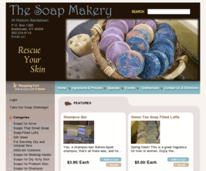 thesoapmakery.com: Natural Handmade Soap From The Soap Makery
Natural Handmade Soap, Lotions, Lipbalms, Skin Care and Unique Gifts.