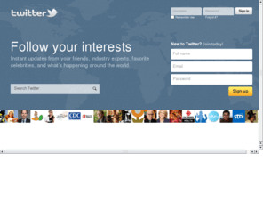 twitter.co: Twitter
Twitter is without a doubt the best way to share and discover what is happening right now.
