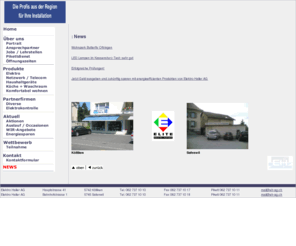 eh-ag.ch: Elektro Haller AG
Elektro Haller AG – Ihr kompetenter Partner für Elektro / Netzwerk / Telecom