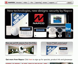 napcosecurity.com: New technologies, new designs: security by Napco
User-friendly, code-free 8 to 64 zone hybrid system, with intelligent exit/entry technology that slashes false alarms 