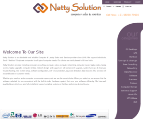 nattysolution.com: Natty Solution - Computer Sales & Service
computer sales in India,computer sales in Jodhpur,computer services in Jodhpur,networking in Jodhpur,laptops dealer in jodhpur,computer accessories in jodhpur,hardware in jodhpur,laptops in jodhpur