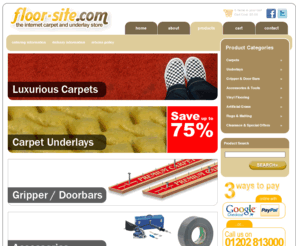 cormarcarpet.com: Carpets, Underlays and Carpet Accessories Catalogue
Browse the floor-site.com carpet, underlay and accessories catalogue and improve your home today.