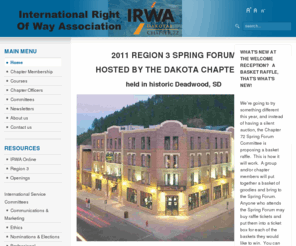 irwa72.com: Welcome
International Right of Way Association Chapter 72