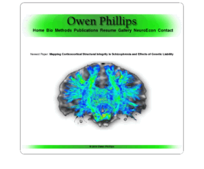 owenphillips.com: Owen Phillips
Owen Phillips - a resume site about Owen Phillips and the work he does. Includes: resume, gallery of work related images, scientific publications, & contact information.