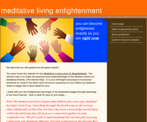 meditativeliving.info: Home Page
Home Page