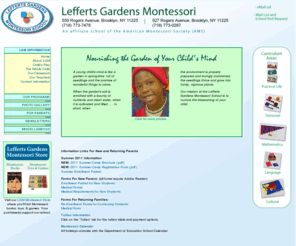 Mylgm Com Lefferts Gardens Montessori School An Ams Certified
