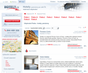 reservationsprague.com: Ubytování Praha - hotely, penziony | HOTELY.cz
Široká nabídka ubytování v lokalitě Praha. Ubytovací zařízení s hodnocením zákazníků. Rezervace ubytování online nebo telefonicky na 844 468 359 (844 HOTELY).