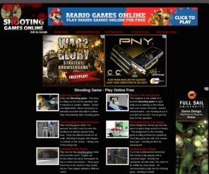 shooting-games-online.com: Shooting Game Online
Play shooting game for free. This site contains free shooting game to play online. Find a careful selection of the best amazing shooting game online of the internet