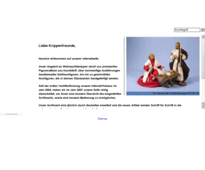 krippen-gerdsmann.com: Das Krippenhaus Krippenfiguren, Krippenställe und Krippenzubehör
Der Online-Shop für Krippenfiguren, Krippenställe und Krippenzubehör. Seit über 35 Jahren sind wir Anbieter von Weihnachtskrippen namhafter Hersteller.