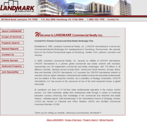 Landmark Property Management on Landmarkcr Com  Welcome To Landmark Commercial Realty  Inc