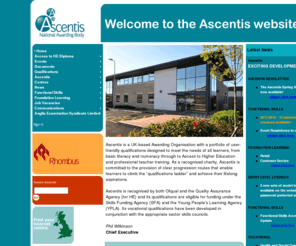 ascentis.org: Ascentis home page
Ascentis 