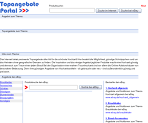 hochzeit-topangebote.de: Hochzeit-Topangebote
Hochzeit