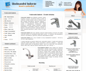 vodovodni-baterie-eshop.cz: Vodovodní baterie | Vodovodní-Baterie-Eshop.cz – Akční ceny všech druhů vodovodních baterií
Vodovodní baterie | Vodovodní baterie – Akční ceny všech druhů vodovodních baterií, sprchových hadic, sprch, výpustí, sifonů, sprchových hlav, sprchových trysek, doplňků. Dále nabízíme kulové kohouty s atestem pro pitnou vodu, velký výběr průmyslových armatur, tlakoměrů, teploměrů a zařízení pro filtraci vody.