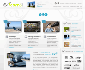 3com6.com: 3com6 - Agence de communication & Solutions informatique - Affichage dynamique tactile, Formation, Voiron, Grenoble, Lyon, 38
3com6