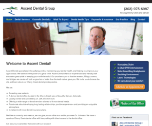 cherrycreek6monthbraces.com: Ascent Dental - Cherry Creek Dentists
Ascent Dental offers Cherry Creek and Denver area residents exceptional dental care.