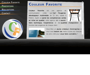 couleur-favorite.com: Couleur Favorite
Couleur Favorite - Conception et Création de Site Web, Supports Print (imprimés)