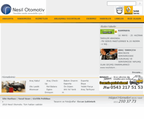 nesilrenault.com: Nesil Otomotiv - Renault
Nesil Otomotiv Renault modelleri, hizmetler, kampanyalar, sat? ko?llar?ile ilgili bilgiler, haberler, insan kaynaklar?