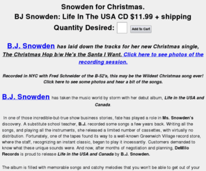 bjsnowden.com: Who is B.J. Snowden (and why will I love her?)
