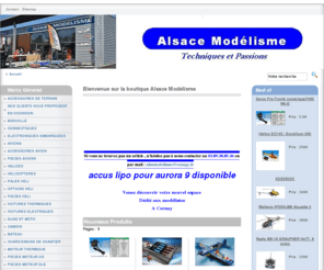 alsacemodelisme.com: Alsace Modélisme
Une boutique en ligne Myeshop