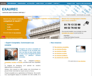 exaurec.com: Expert comptable Bagnolet, Seine Saint Denis  commissaire aux comptes (93)
Lexpert comptable et commissaire aux comptes Exaurec, situé à Bagnolet, vous assiste et vous conseille dans la tenue de vos comptes et réalise tous audits et révisions comptables pour votre société.